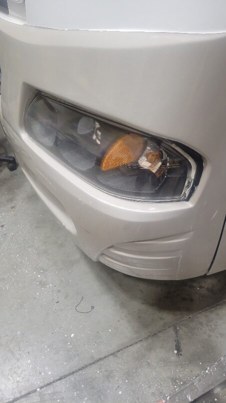 Headlight Restoration on a 2004 Winnebago Adventurer - After